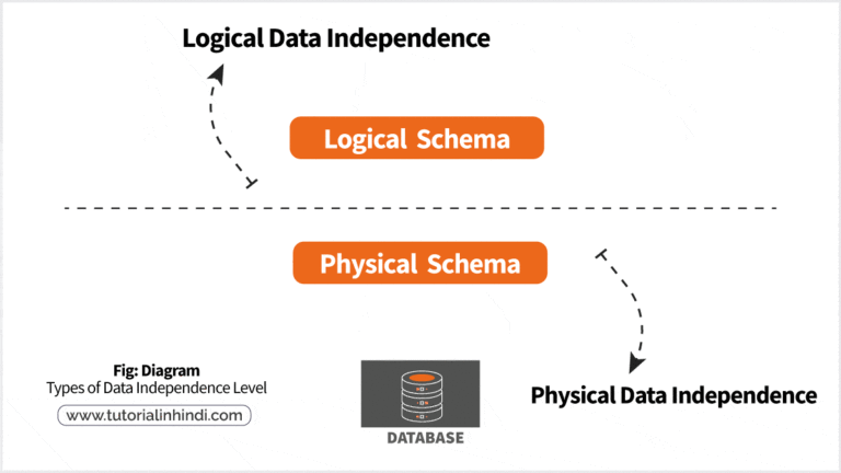 Data Independence In DBMS In Hindi (इसके प्रकार और लाभ) - Tutorial In Hindi